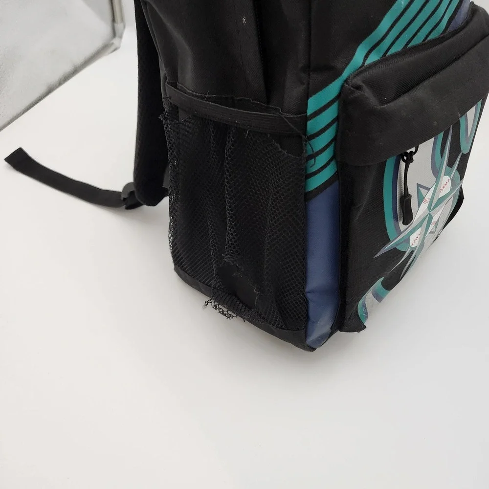 Mojo Seattle Mariners Backpack Kids One Size Black MLB Baseball Team Gear